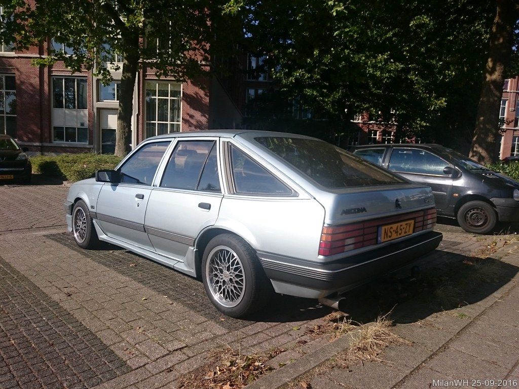 1024x768 Opel Ascona C 16S Hatchback 1985 (NS 45 ZY)