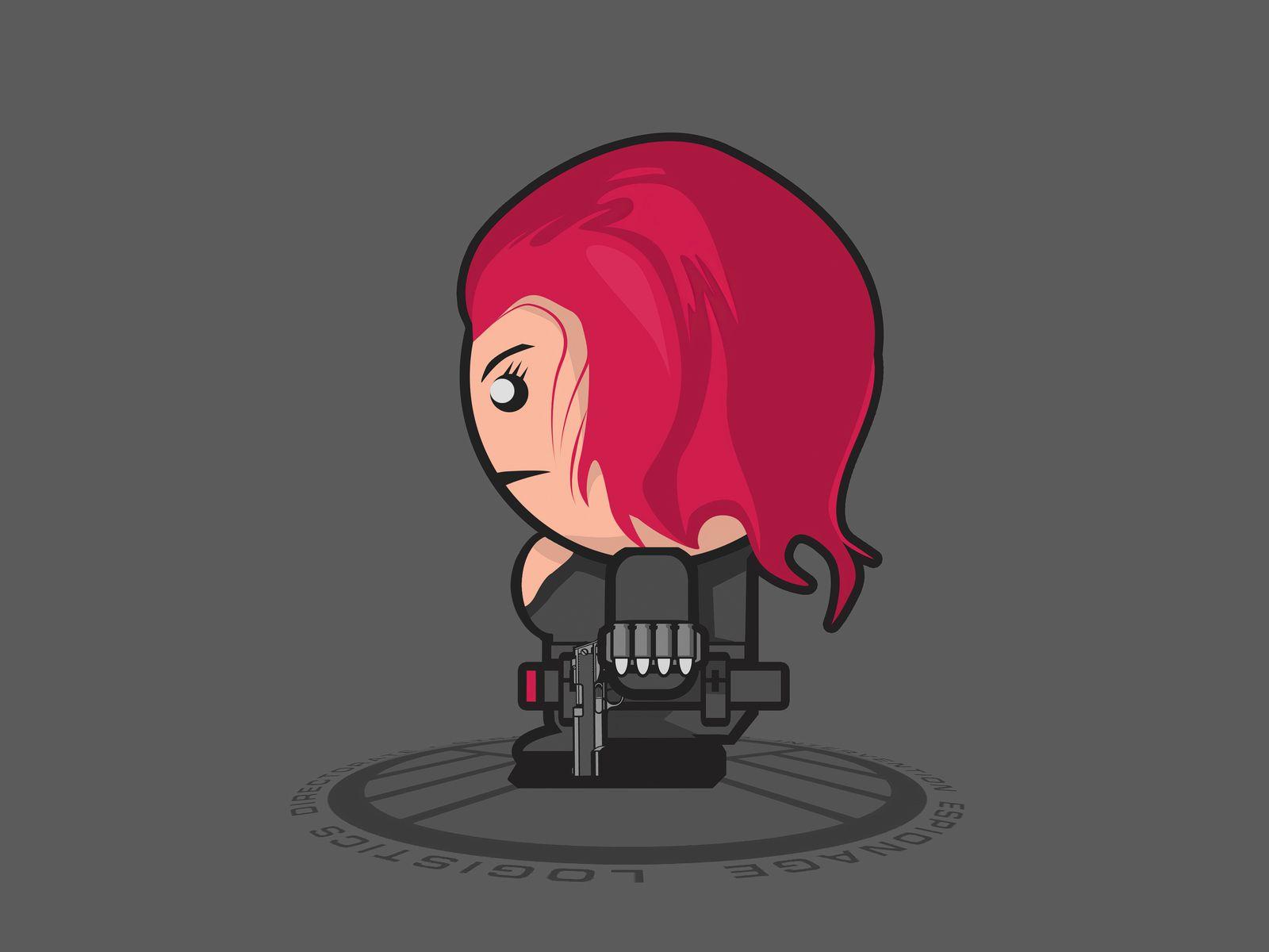 1600x1200 Black Widow Minimalist Art 4k 1600x1200 Resolution HD 4k