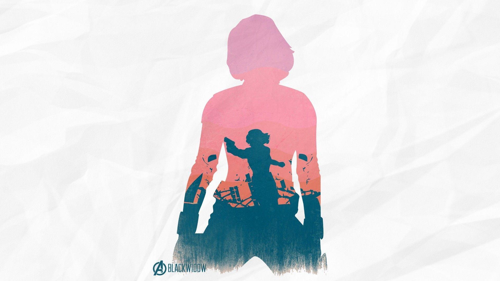 Black Widow Minimalist Wallpapers - Top Free Black Widow Minimalist