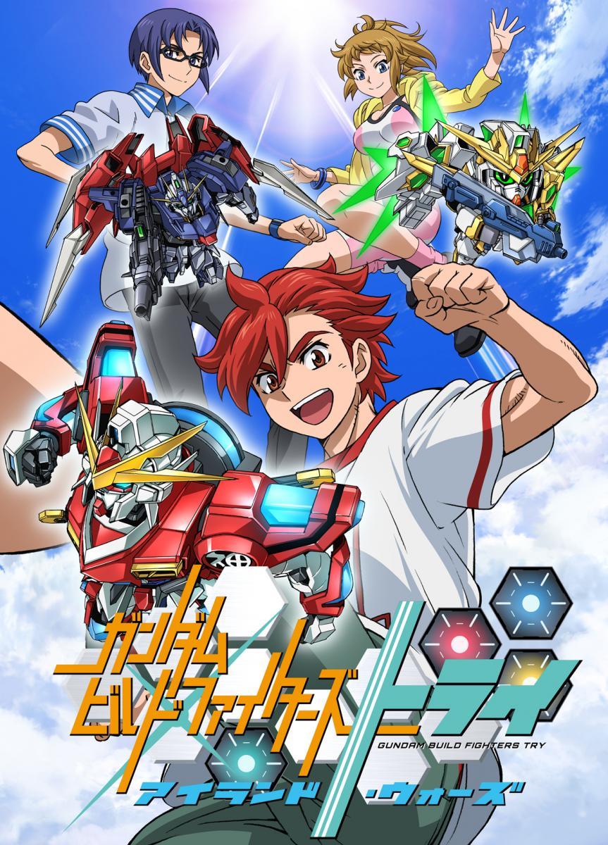 863x1200 Gundam Build Fighters Try (TV Series)