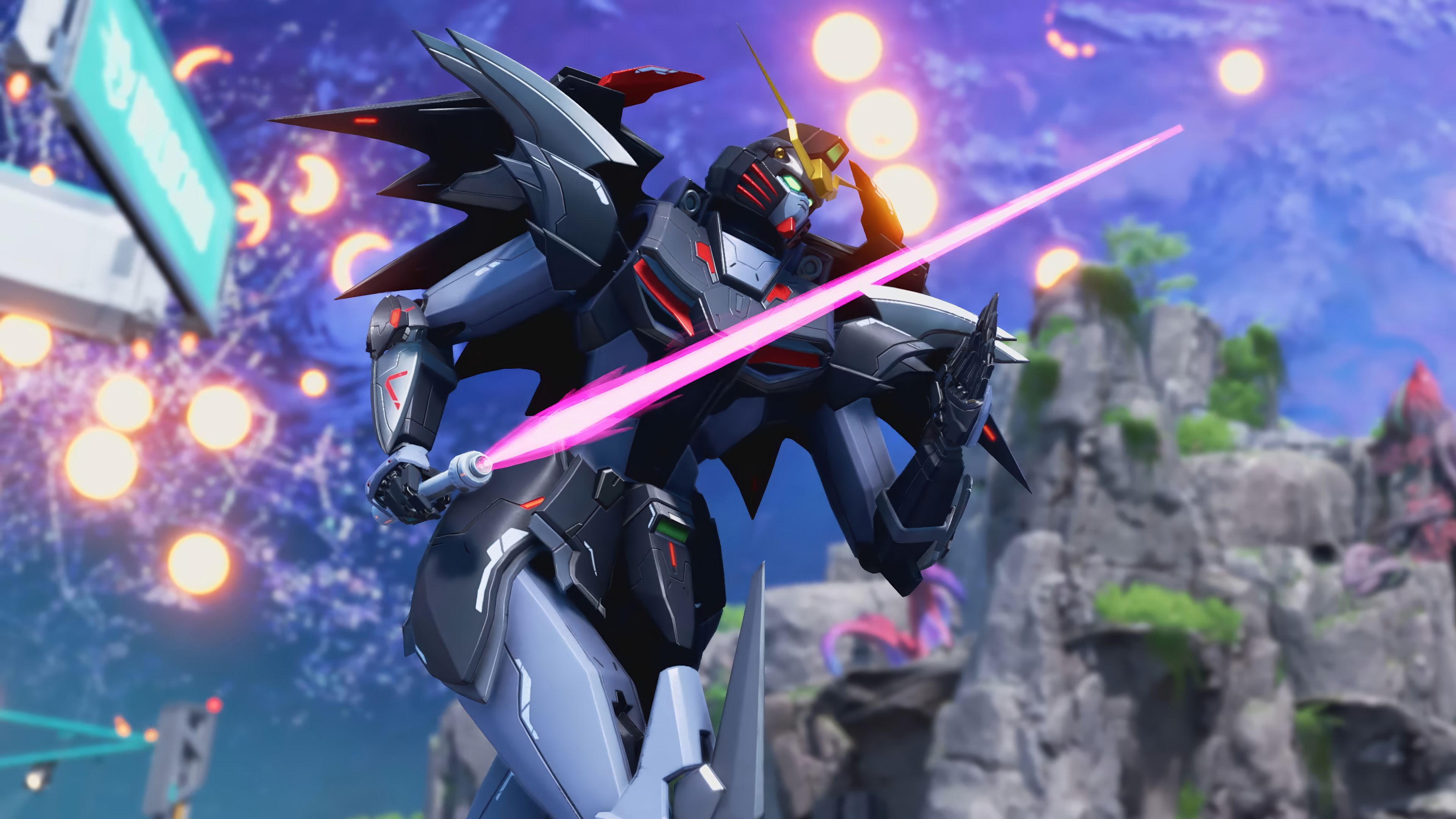 3840x2160 Apex Legends x Gundam 4K Wallpaper PC HD Revenant Gundam Deathscythe Hell
