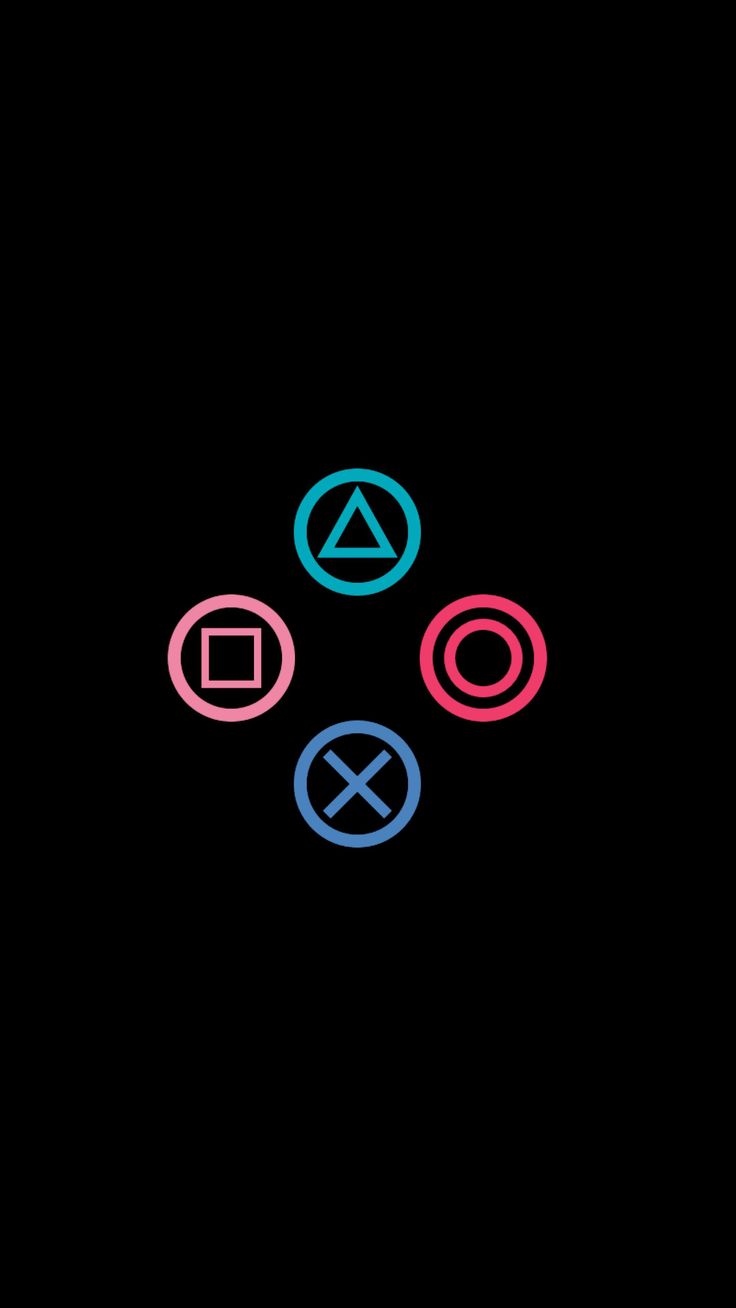 736x1308 PS2 Controller Amoled Wallpaper