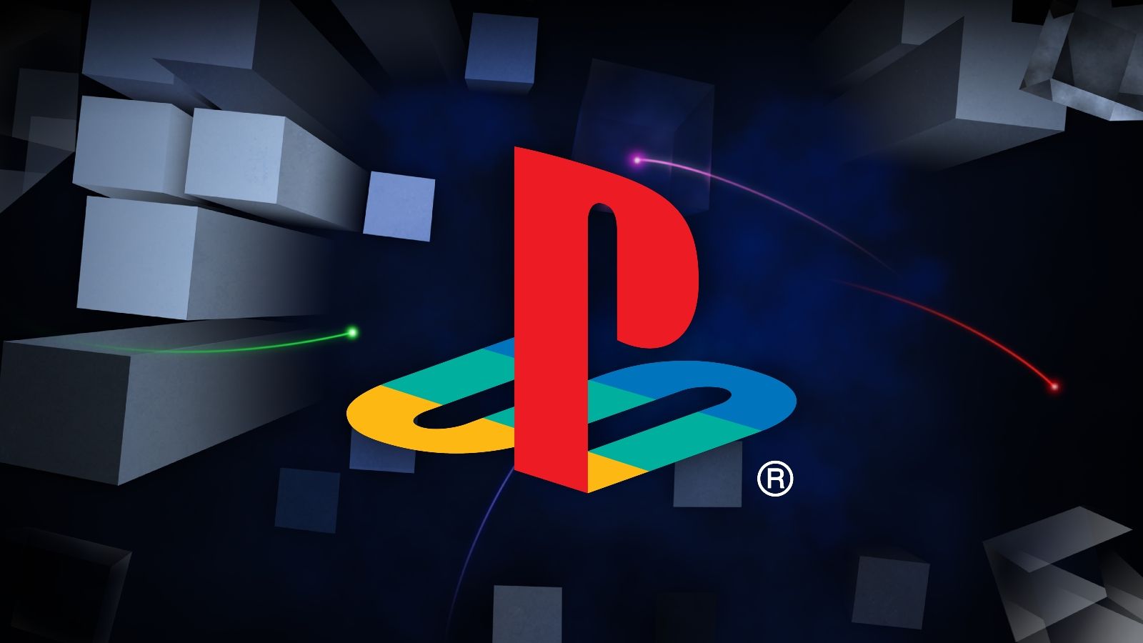 1600x900 PS2 Logo Wallpaper