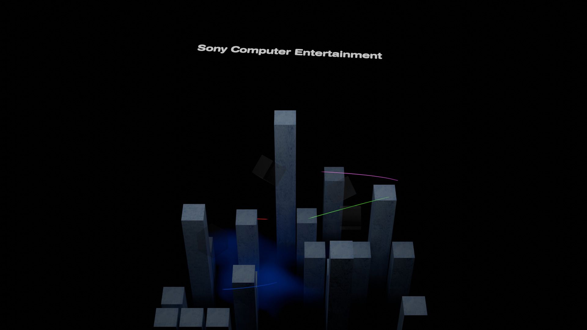 1920x1080 PS2 Intro Animation 3D model animated