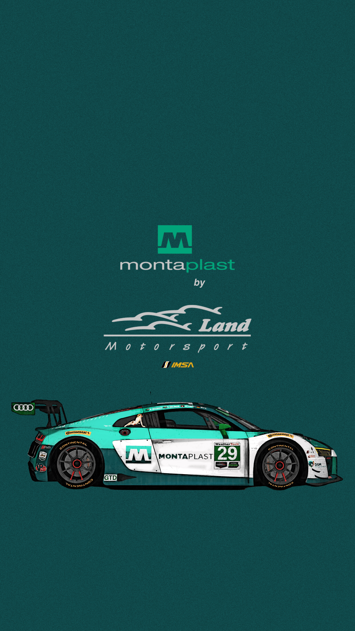 1242x2208 Land Motorsport Montaplast Audi R8 LMS