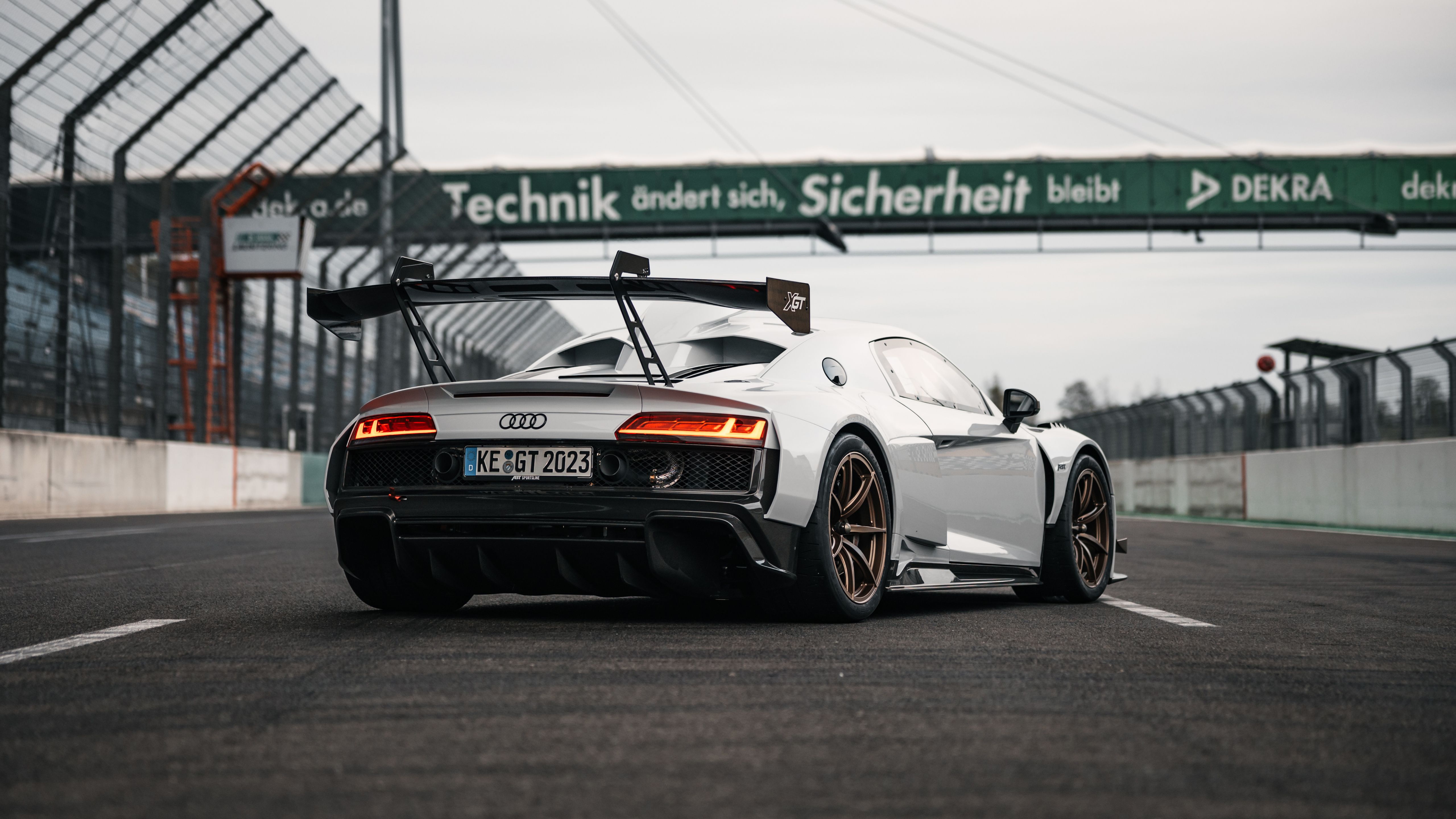 5120x2880 ABT Sportsline XGT Audi R8 LMS GT2 4K Wallpaper Car Wallpaper