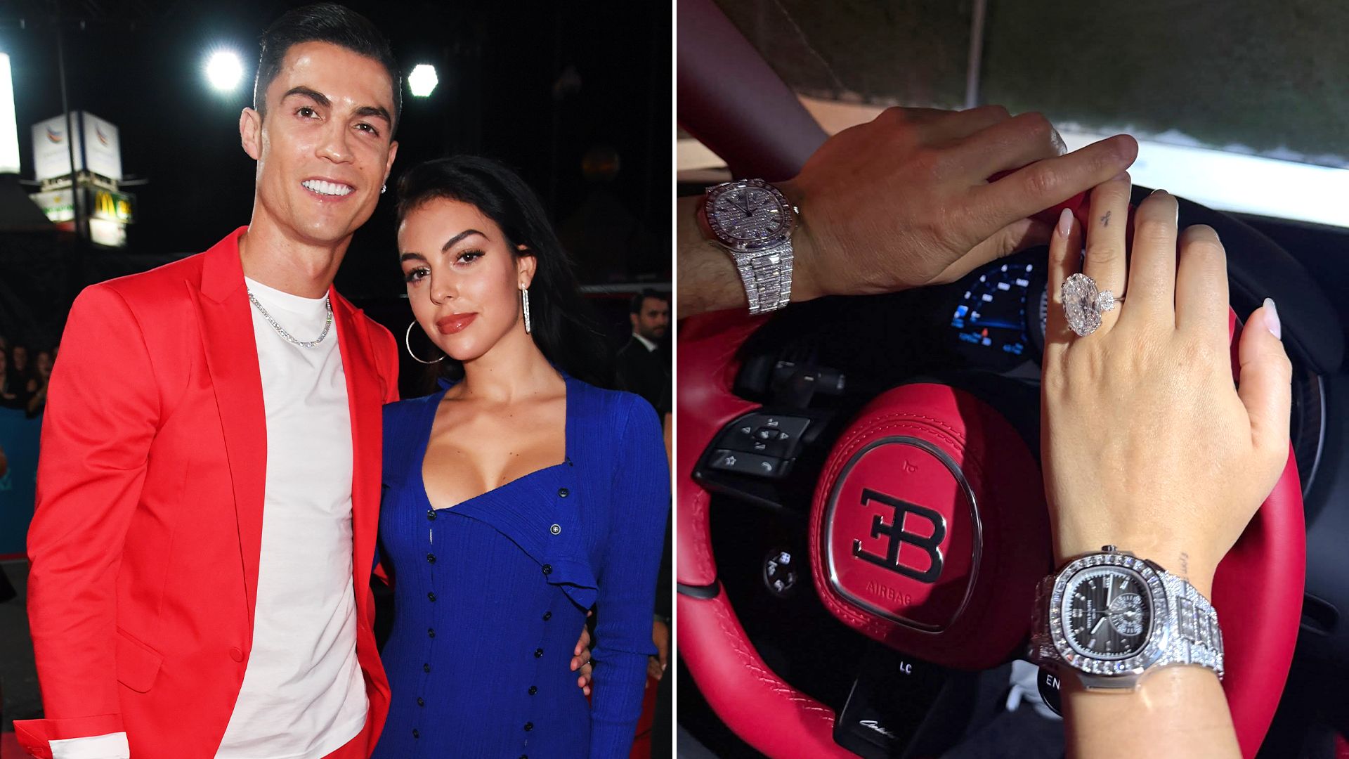 1920x1080 Cristiano Ronaldo and Georgina Rodriguez flaunt over £11MILLION of their wealth in just one photo