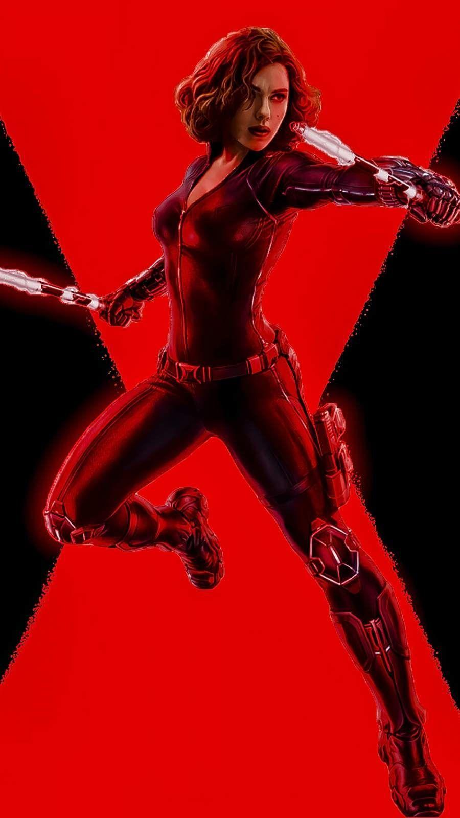 900x1600 Black Widow Poster iPhone Wallpaper in 2020