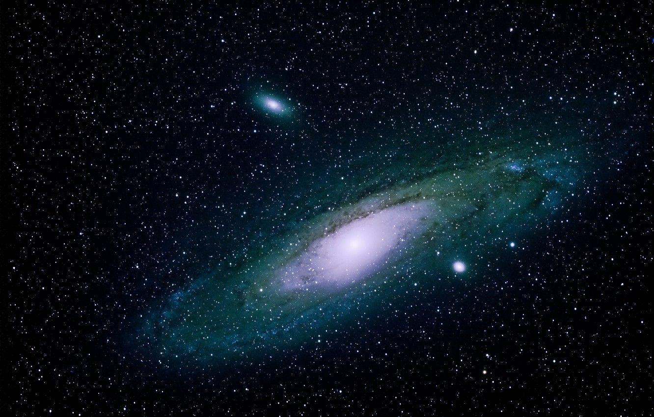 1332x850 Wallpaper space, stars, Andromeda Galaxy, M31 image for desktop, section космос