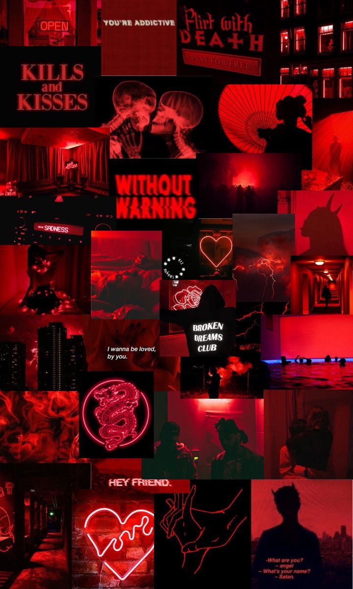 720x1200 Red PFP Wallpaper