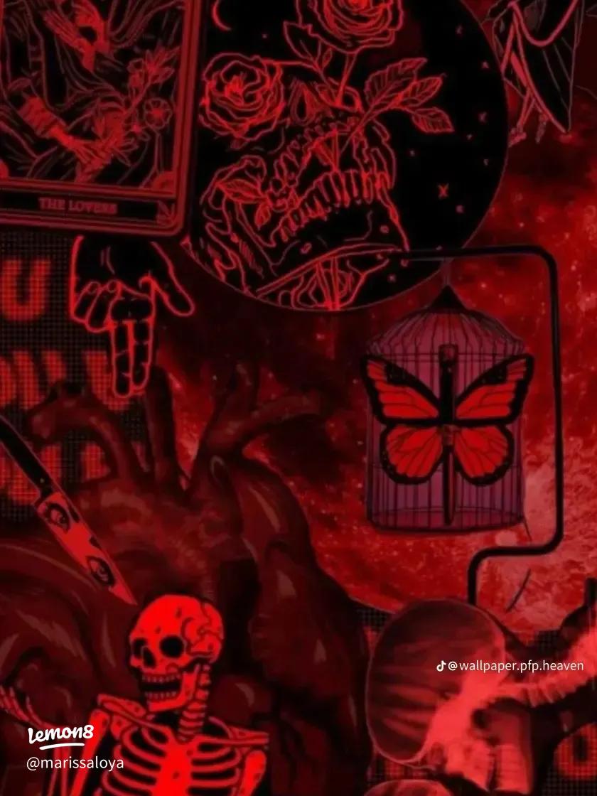 840x1120 Aesthetic Red PFP & Wallpaper Ideas: Cute & Dark Picks! ❤️
