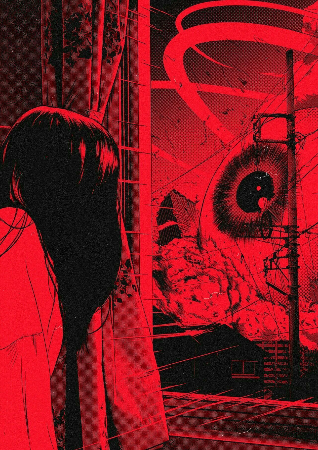 1280x1808 Red Aesthetic PFP Wallpaper
