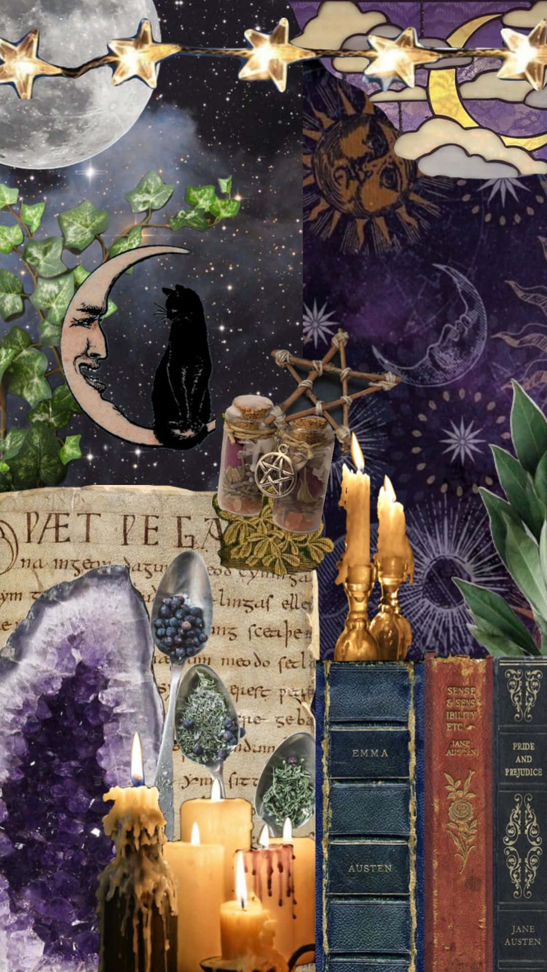 1080x1920 Whimsigoth Aesthetic Wallpaper