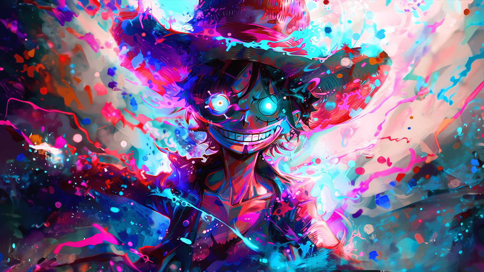 1600x900 Luffy's Dark Awakening: A 4K PC Wallpaper 4K Wallpaper. Best 4K Wallpaper for Computers