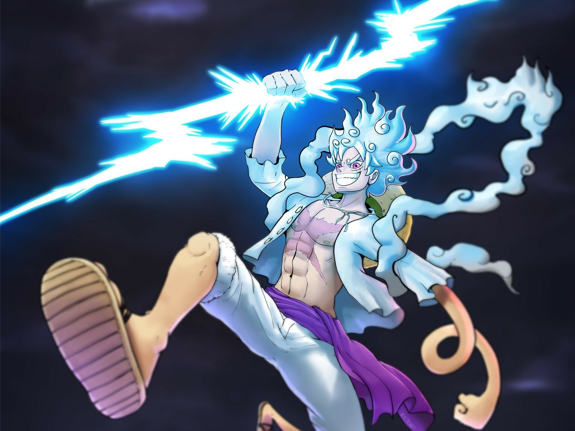 1920x1440 Monkey D. Luffy