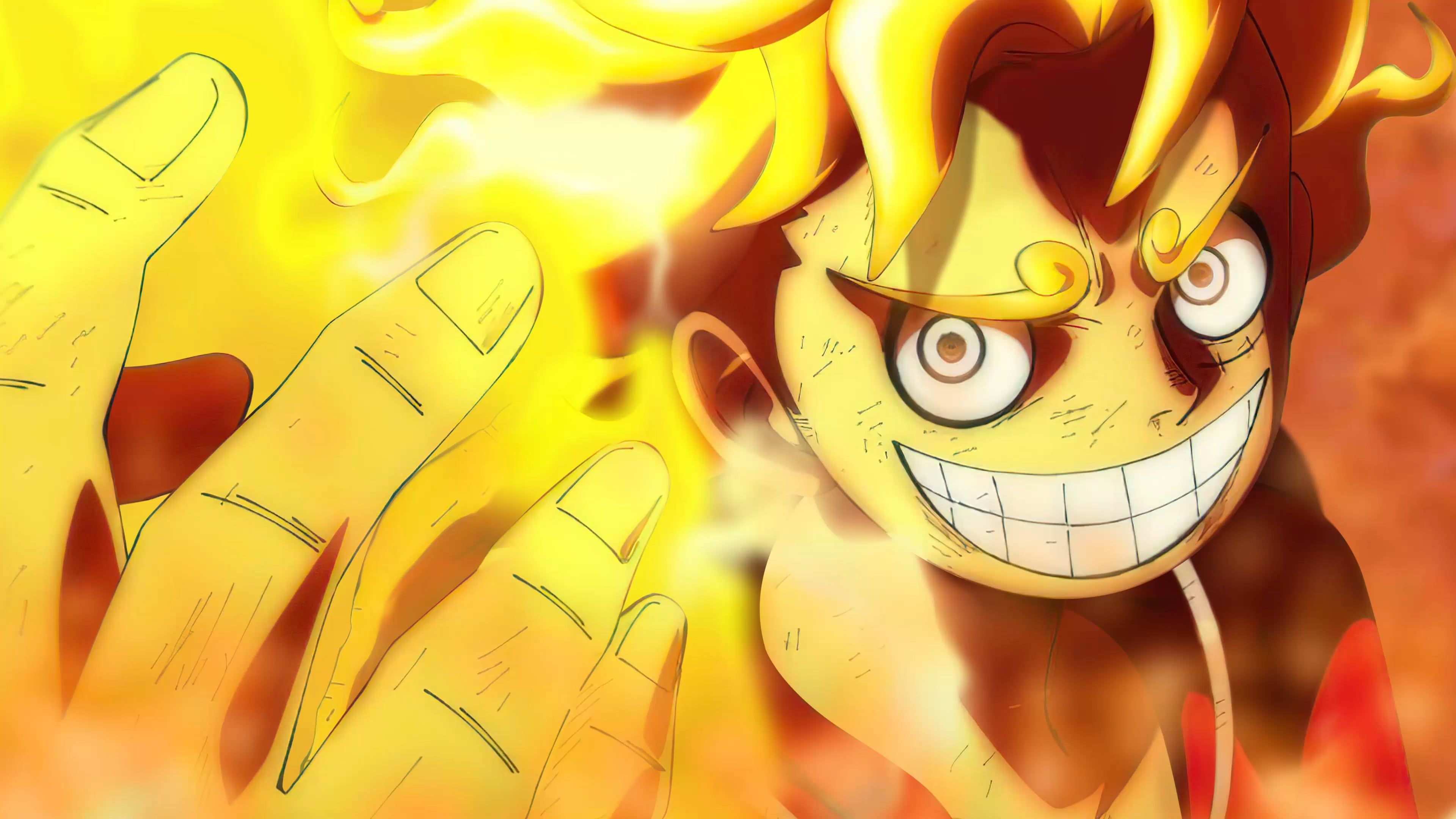3840x2160 Animated a live wallpaper for Luffy