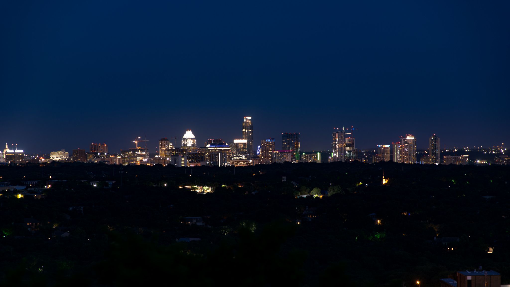 2048x1152 Austin Skyline