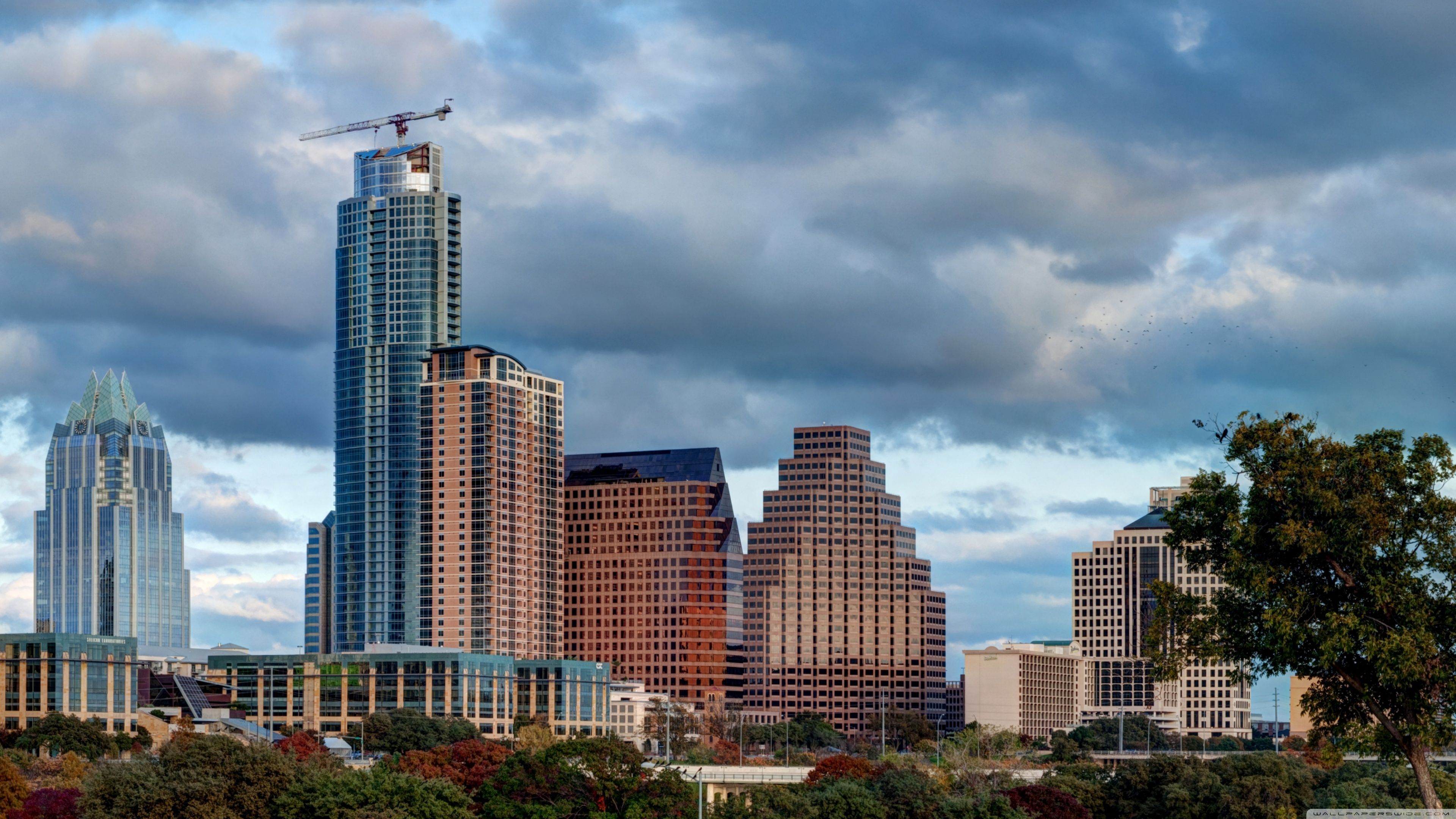 3840x2160 Austin Skyline 4K UHD Wallpaper for UltraHD Desktop and TV : Widescreen and UltraWide Display : Dual Monitor : Smartphone and Tablet Devices