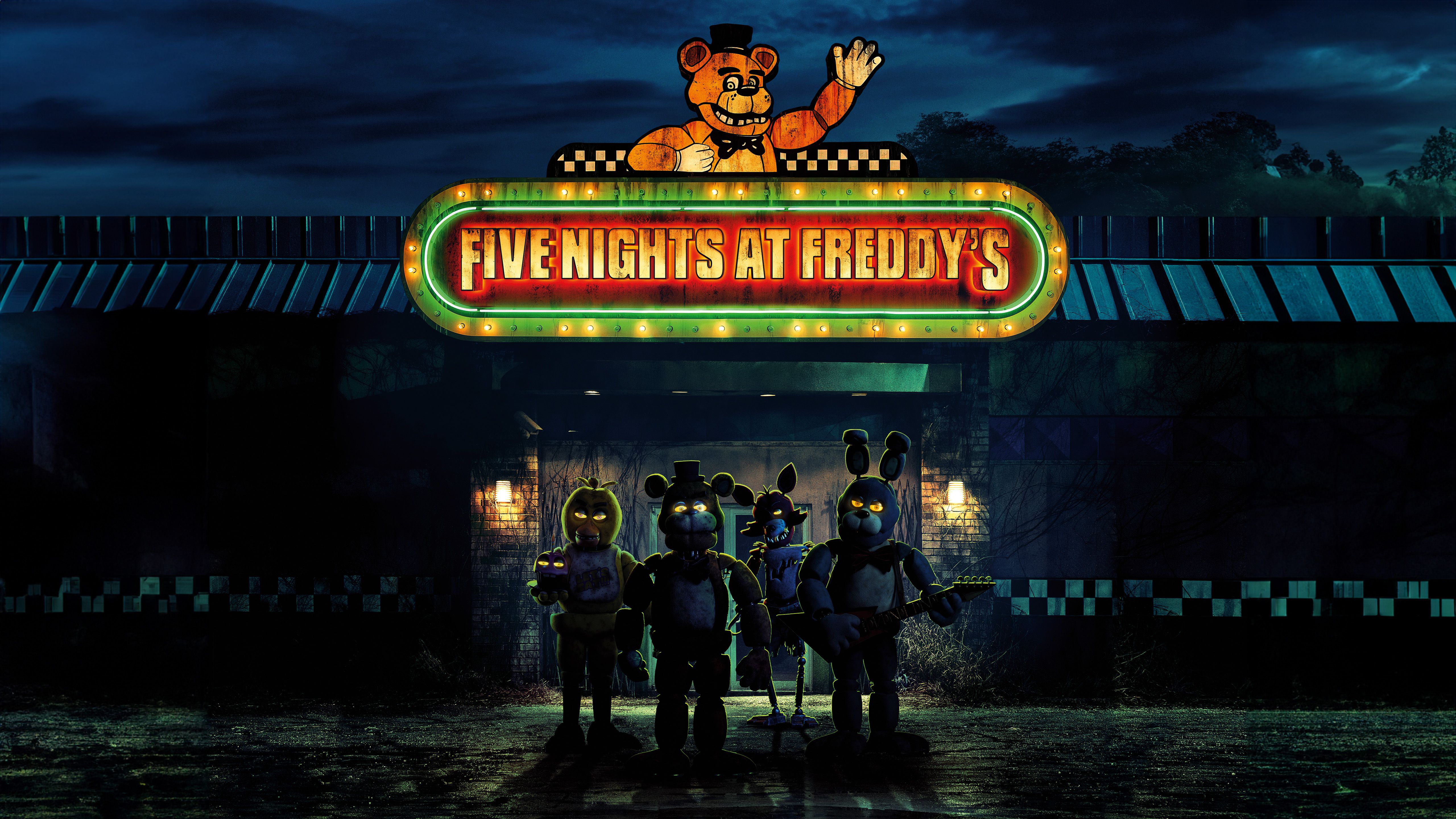 5120x2880 Five Nights at Freddy's 4K Ultra HD Movie Wallpaper: Night Terrors Unleashedx3937