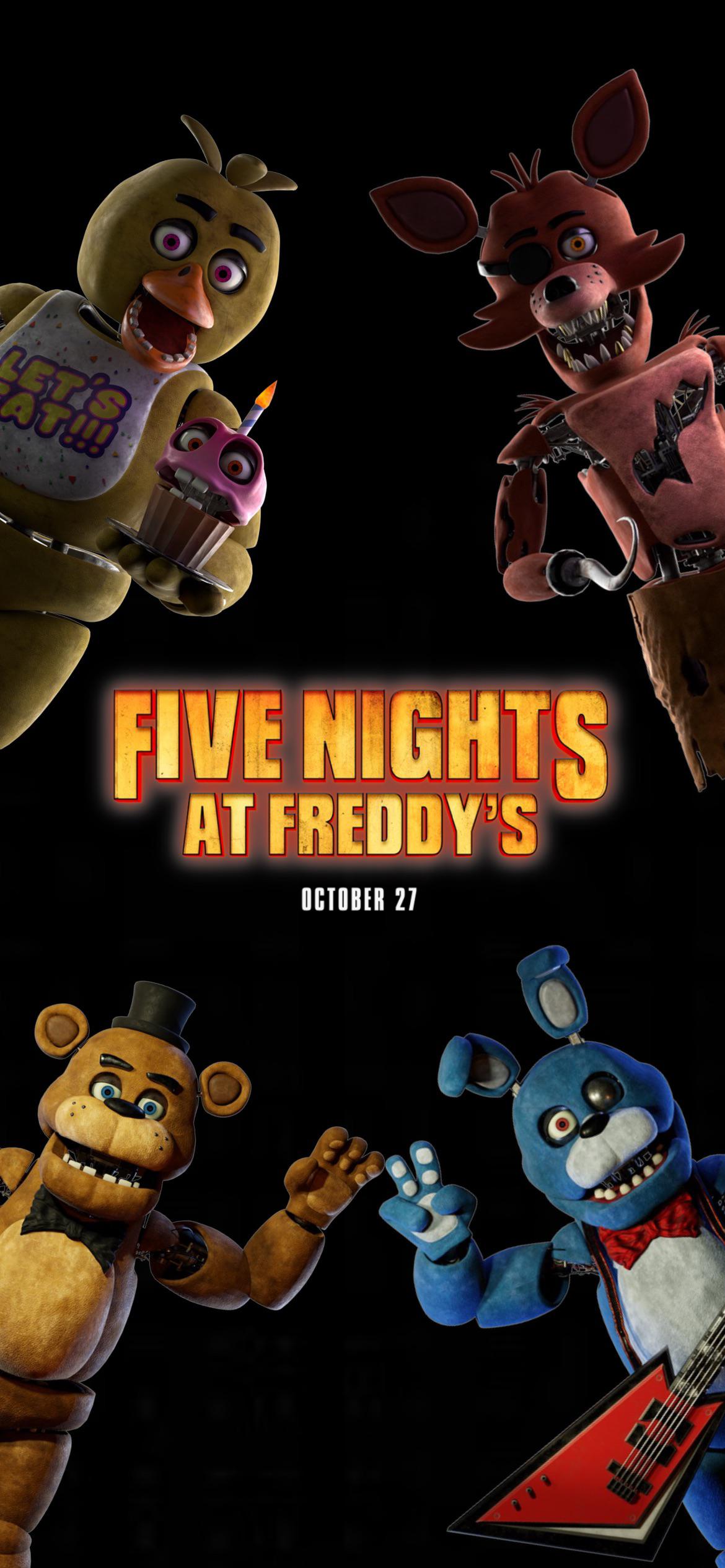 1170x2532 Five Nights At Freddy's Movie Wallpaper
