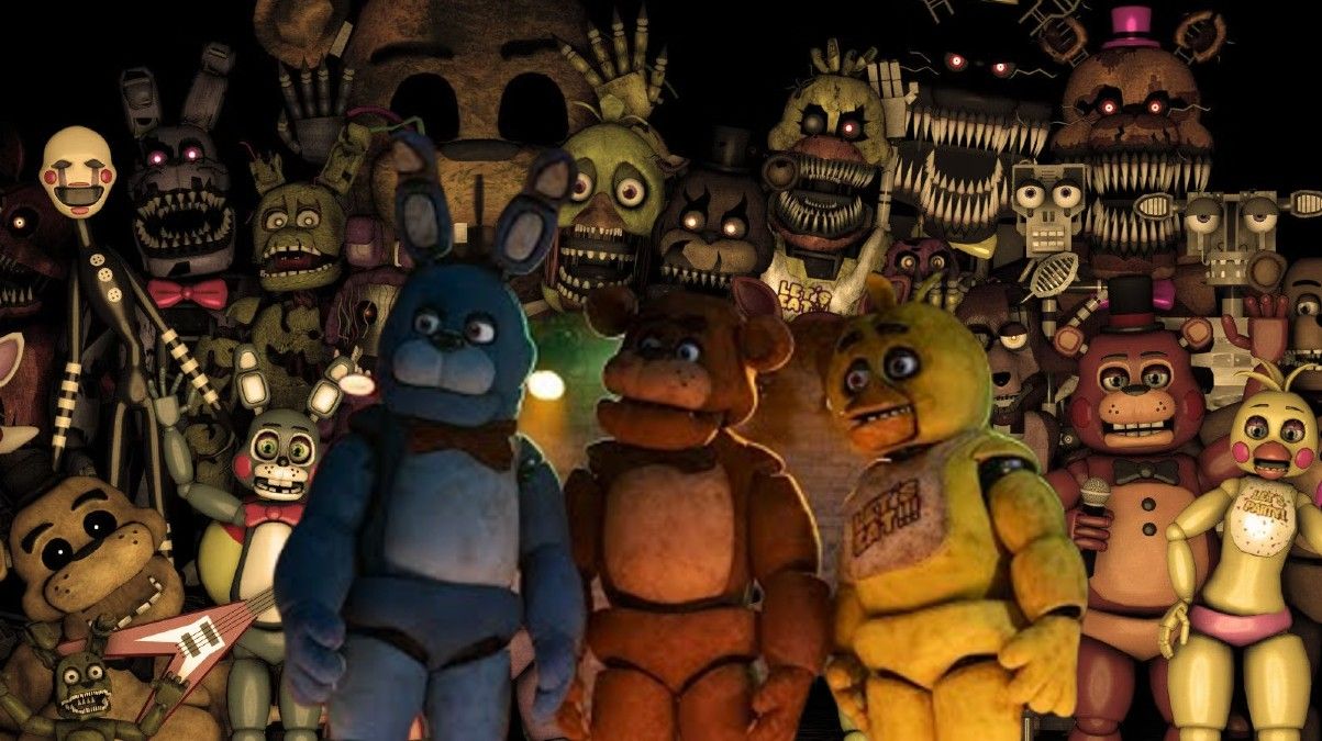 1203x675 Five Nights at Freddy's Movie Poster Gets the Band Back Together