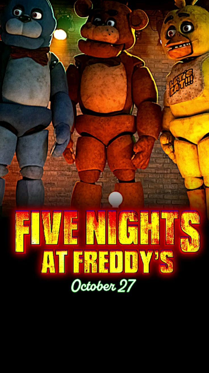 736x1308 fnaf movie wallpaper #fnaf movie