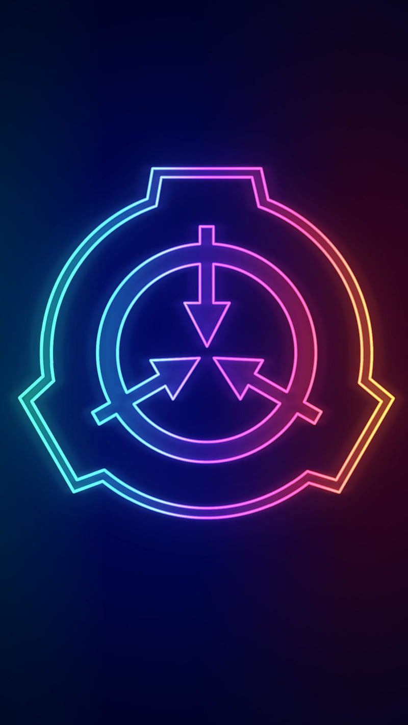 800x1422 SCP Logo, minimalist, minimalism, brand, HD phone wallpaper