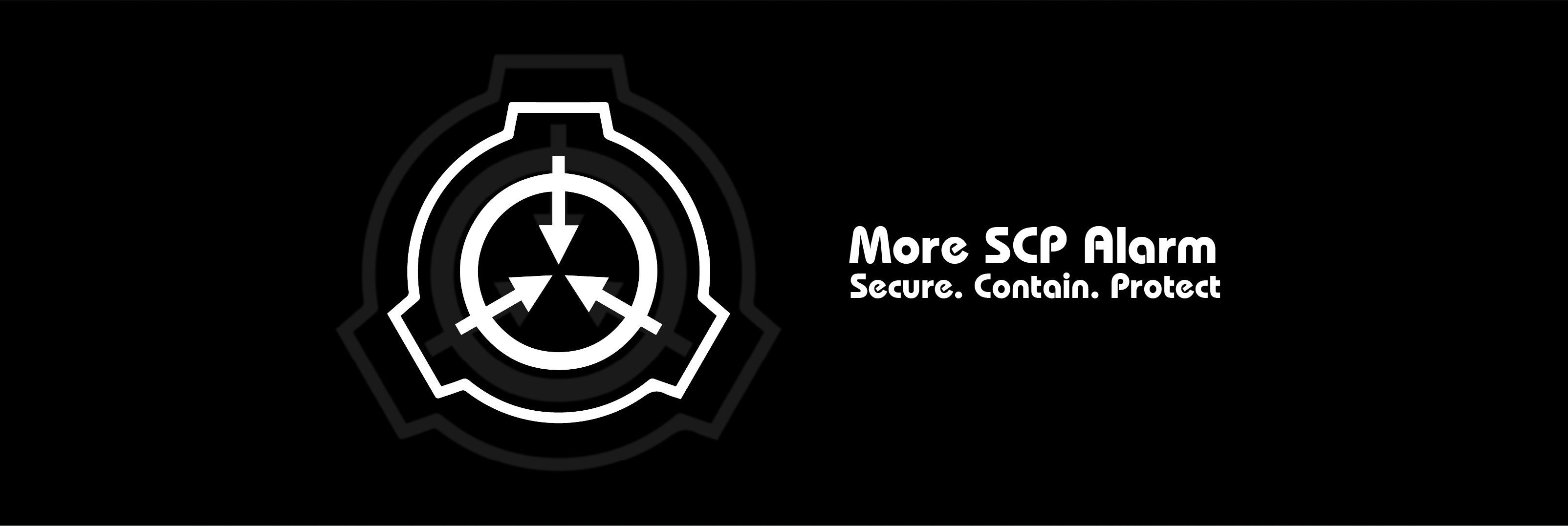 3208x1077 More SCP Alarm (Alarm, Block, Label, SCP's documents)