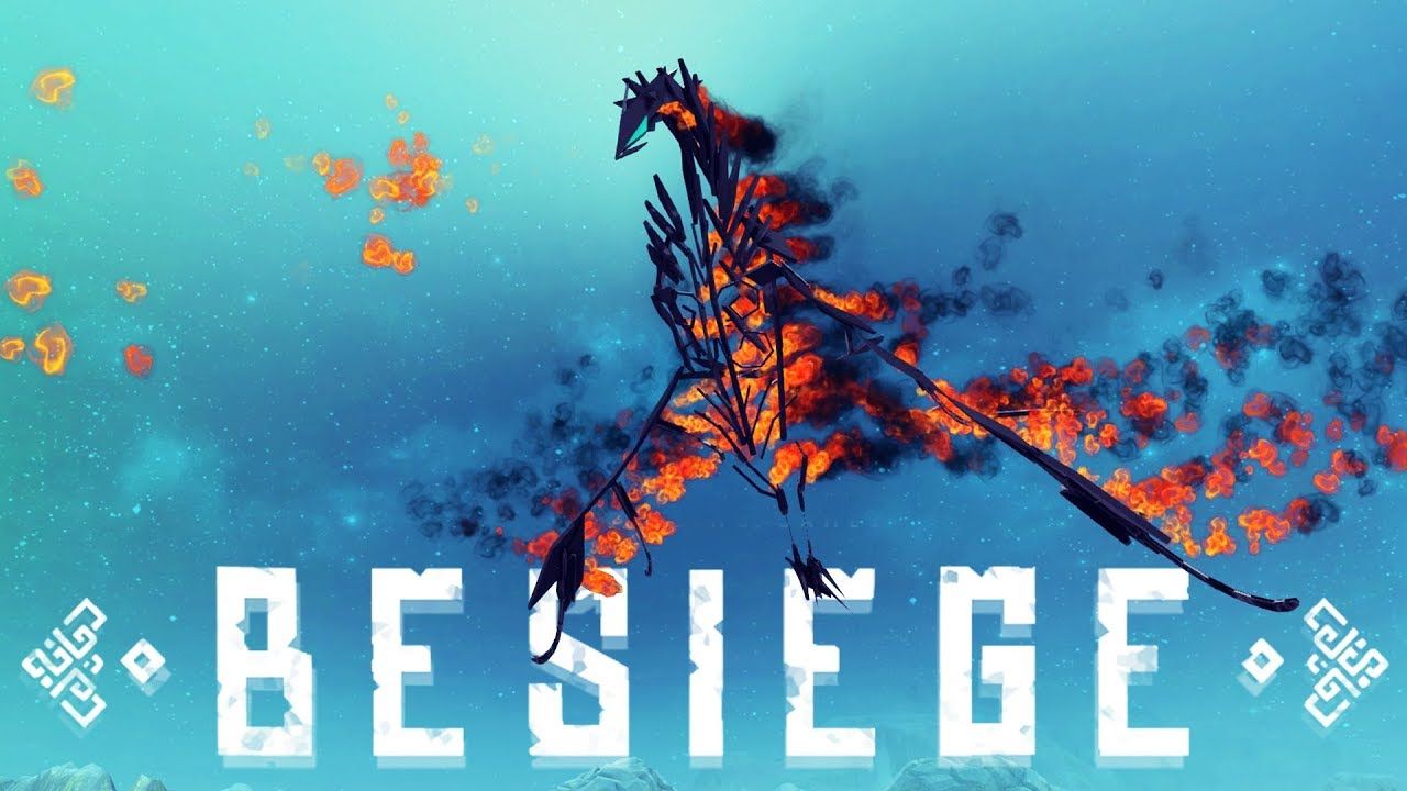 1280x720 Besiege Flying Phoenix, Reloadable Trebuchet & More! Best Creations