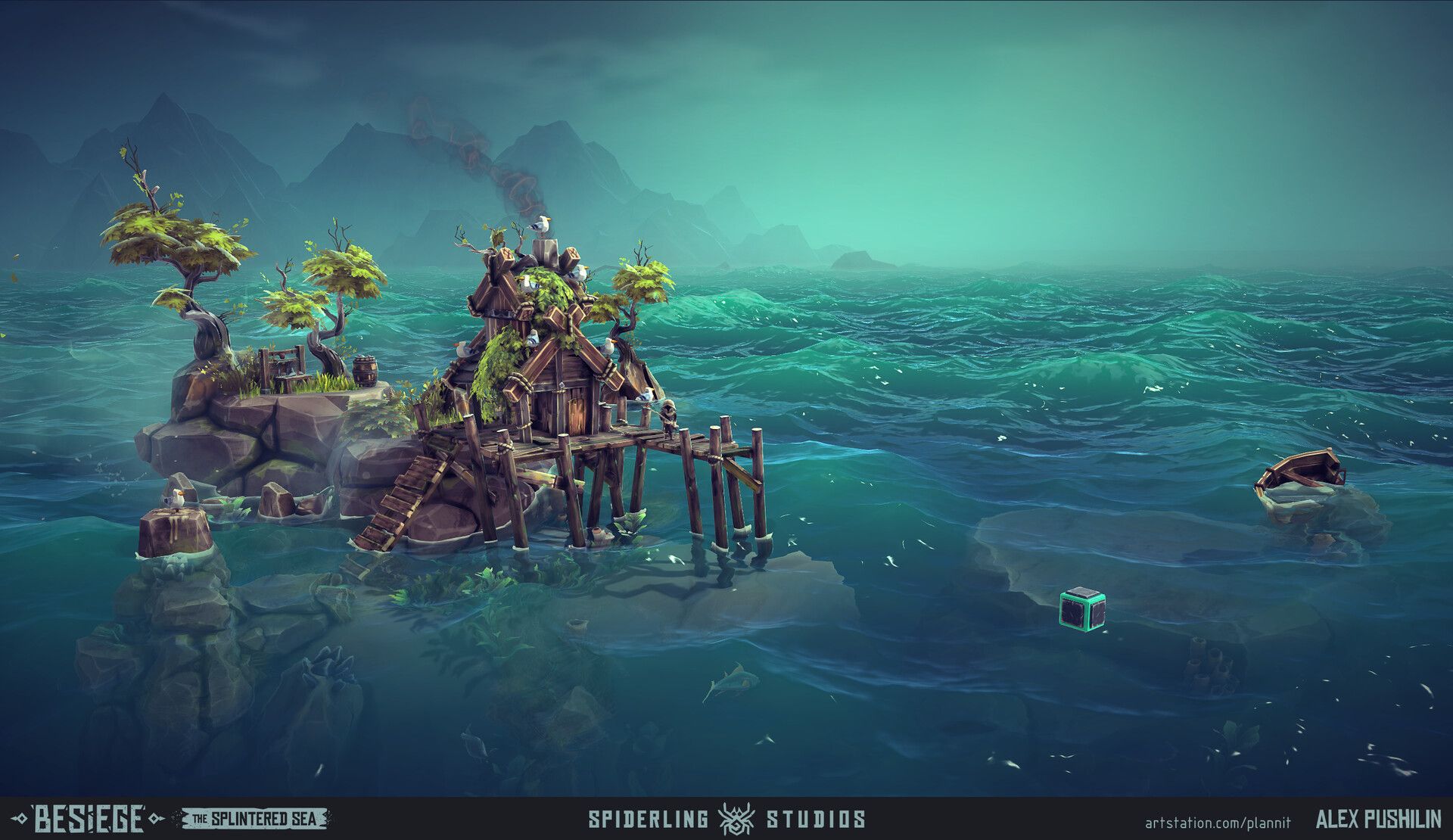 1920x1110 Besiege: The Splintered Sea levels