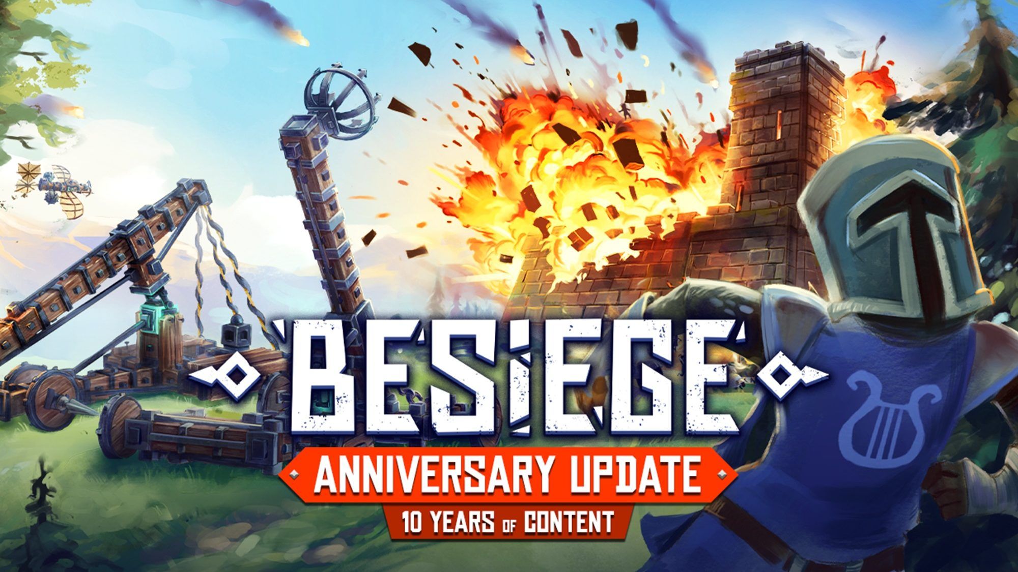 2000x1125 Besiege Reveals Special Update For Its 10th Anniversary