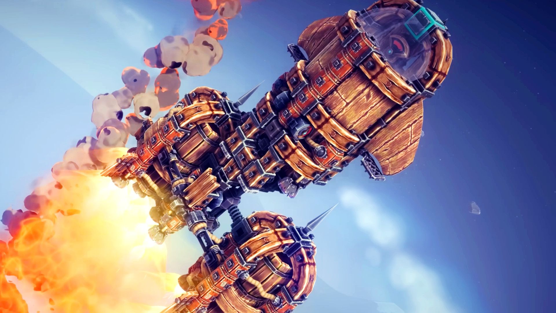 1920x1080 Destruction sandbox Besiege's new space DLC gets far bigger than anything you've seen before