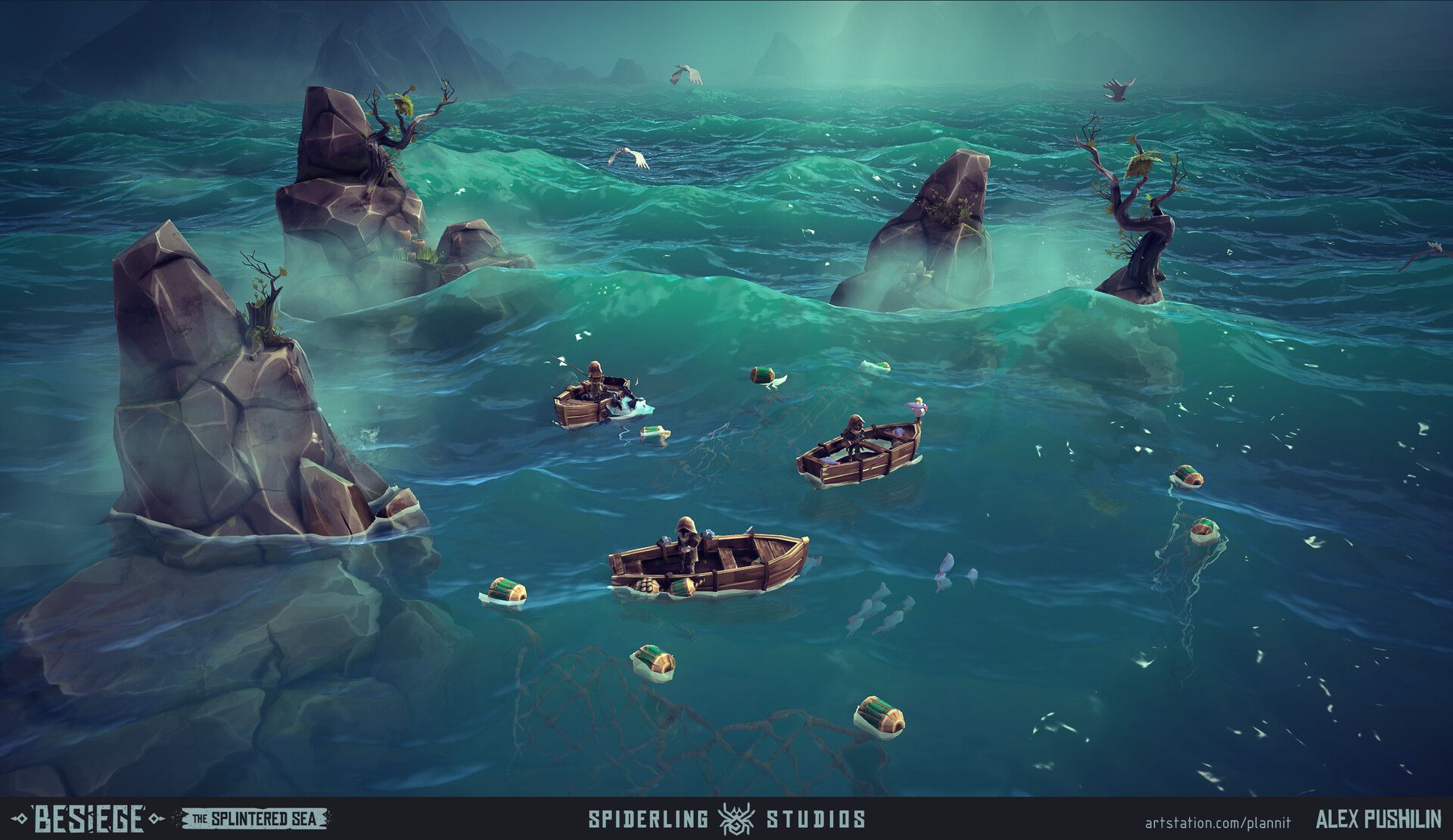 1920x1110 Besiege: The Splintered Sea levels
