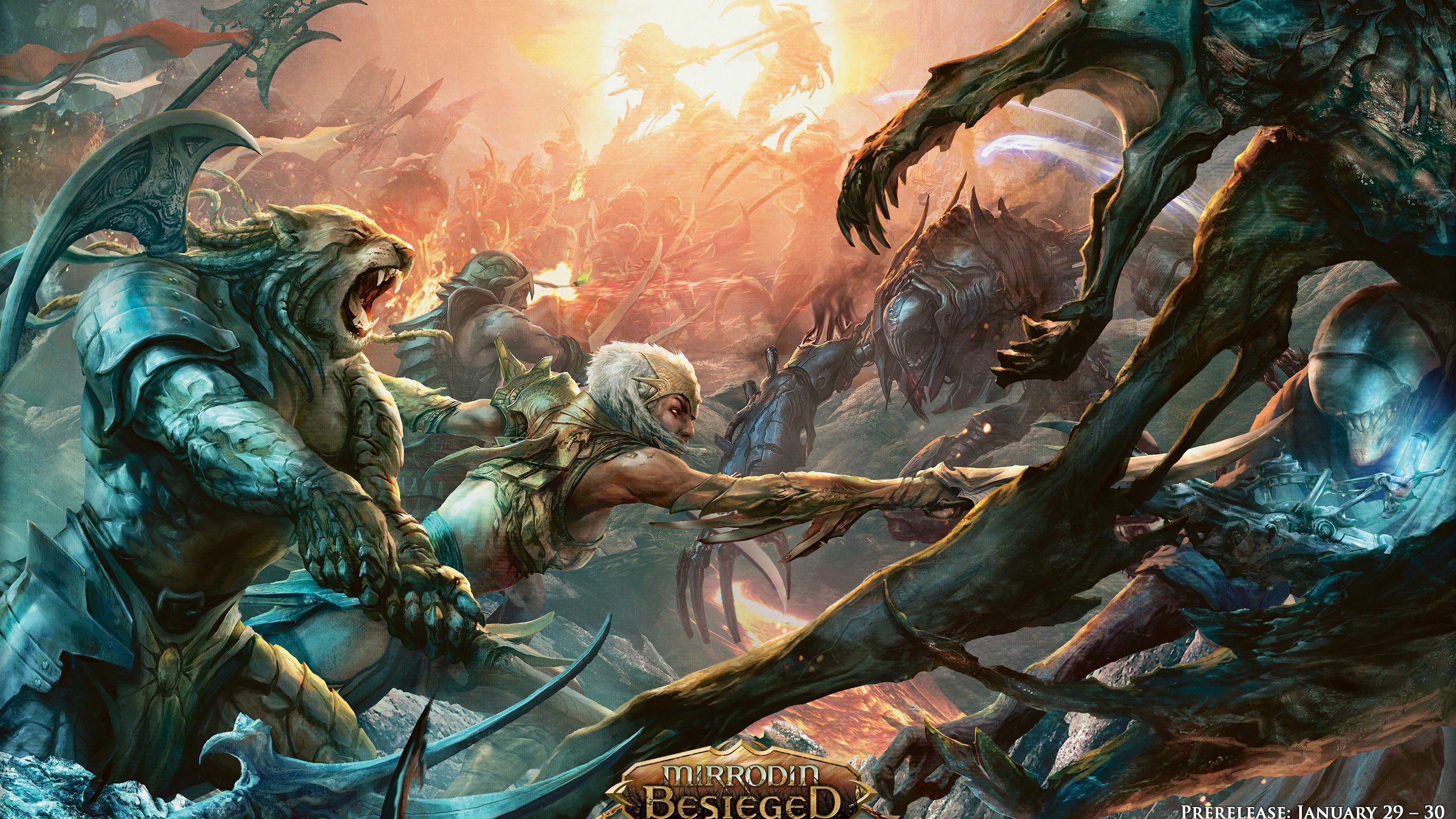 2560x1440 Mirrodin Besieged HD Magic The Gathering Wallpaper