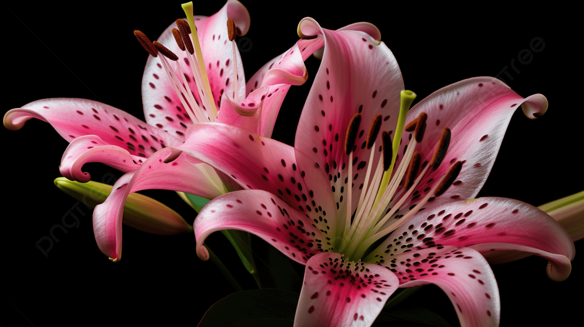 1200x673 Red Lily Flower Background Image, HD Picture and Wallpaper For Free Download