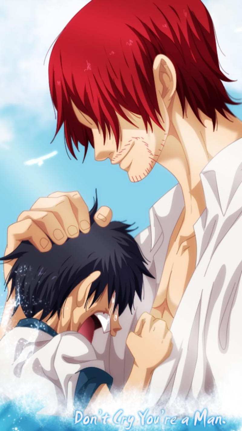800x1422 Luffy and Shanks, anime, one piece, HD phone wallpaper