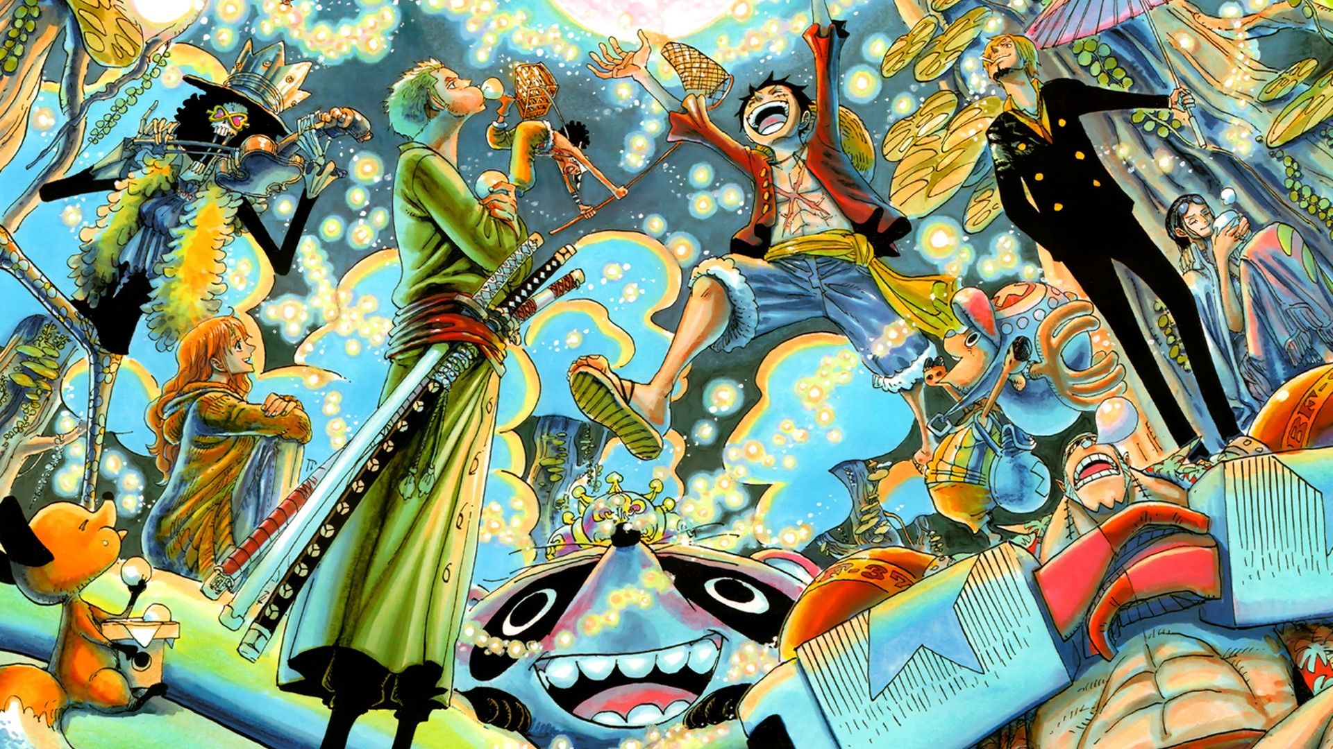 1920x1080 Shanks Roronoa Zoro Monkey D. Luffy Nami Nico Robin Boa Hancock Vinsmoke Sanji Trafalgar D. Water Law HD One Piece Wallpaper