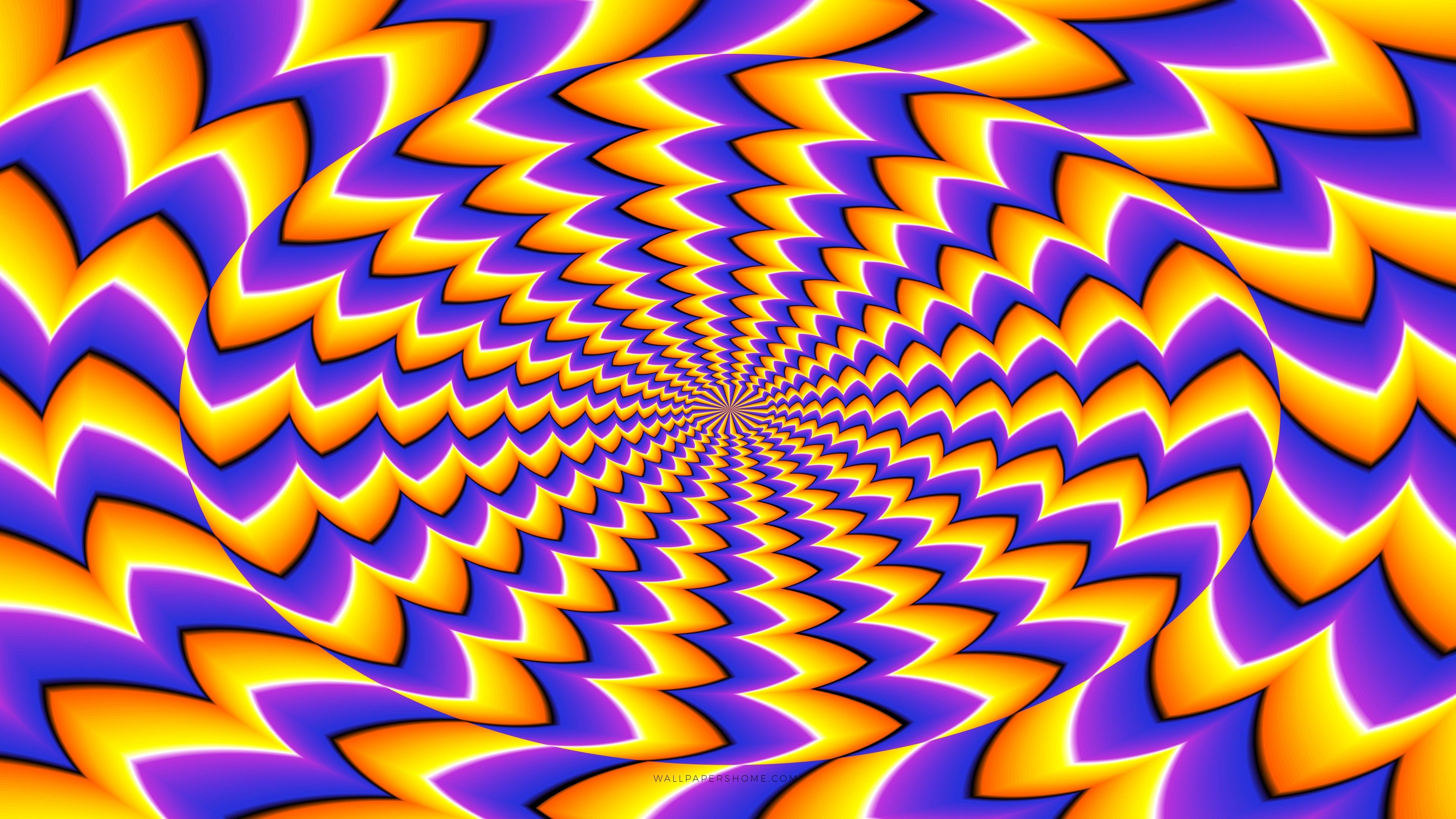 3840x2160 Optical Illusion Wallpaper