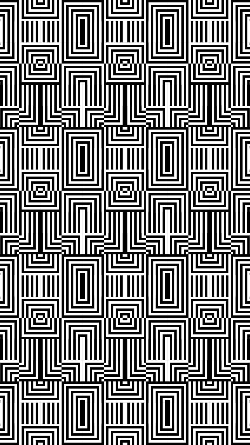 800x1422 Rectangles and squares, Divin, background, black, black white, block, cognitive, HD phone wallpaper