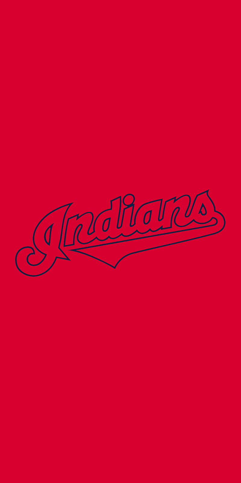 800x1600 Cleveland Indians, mlb, baseball, logo, HD phone wallpaper