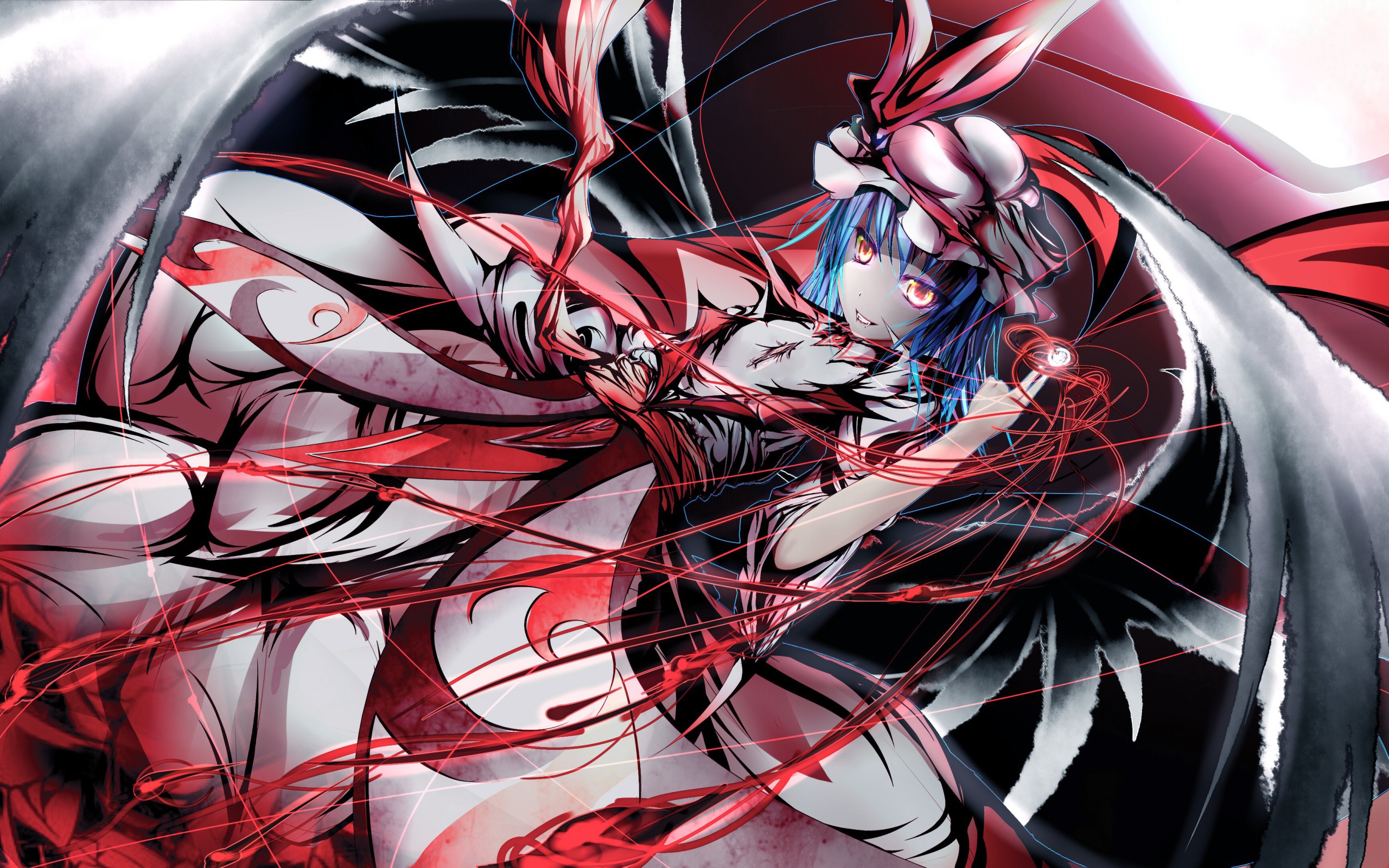 2560x1600 Gloomy girl anime Remilia Scarlet Desktop wallpaper 2560x1600