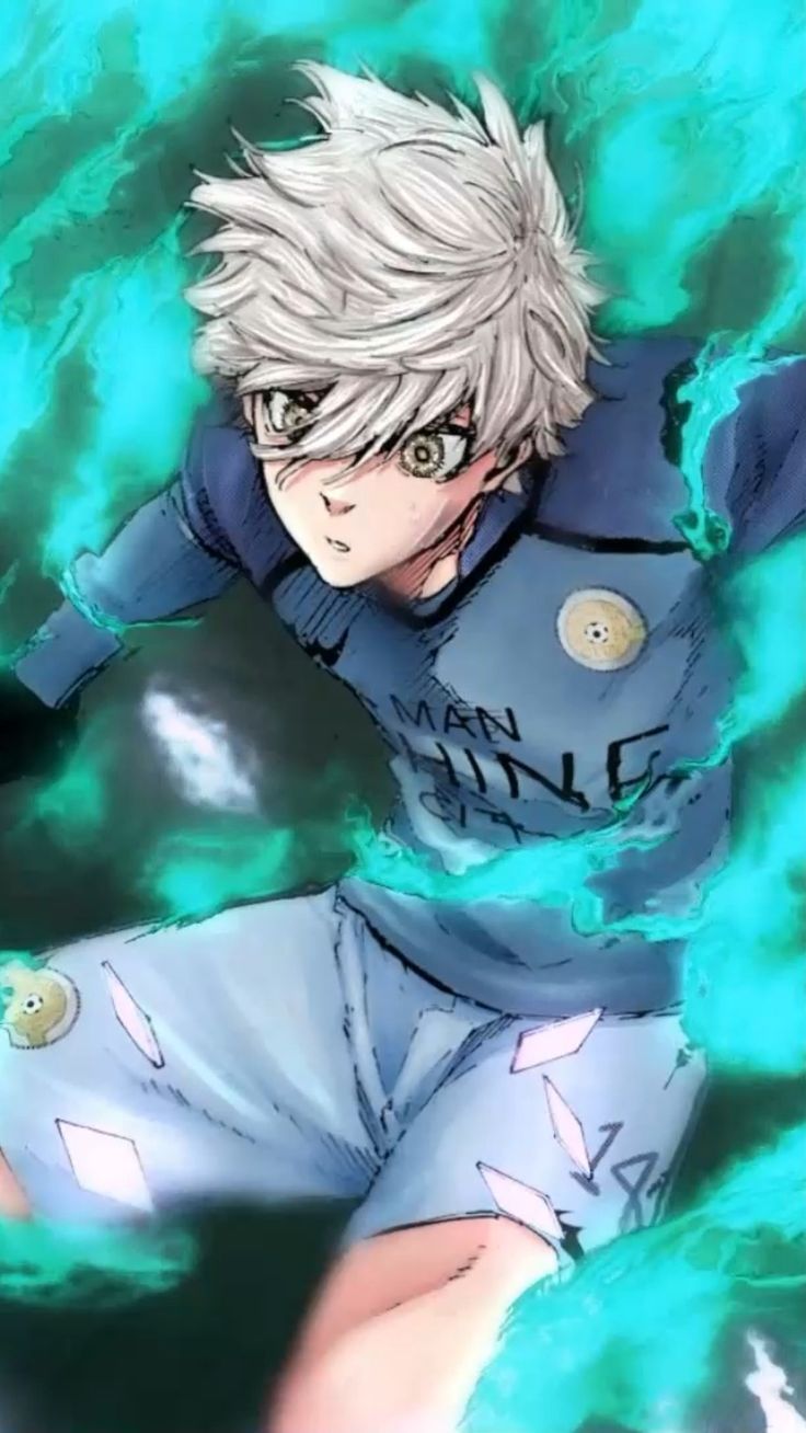 736x1308 Seishiro Nagi Flow State Blue Lock Live Wallpaper
