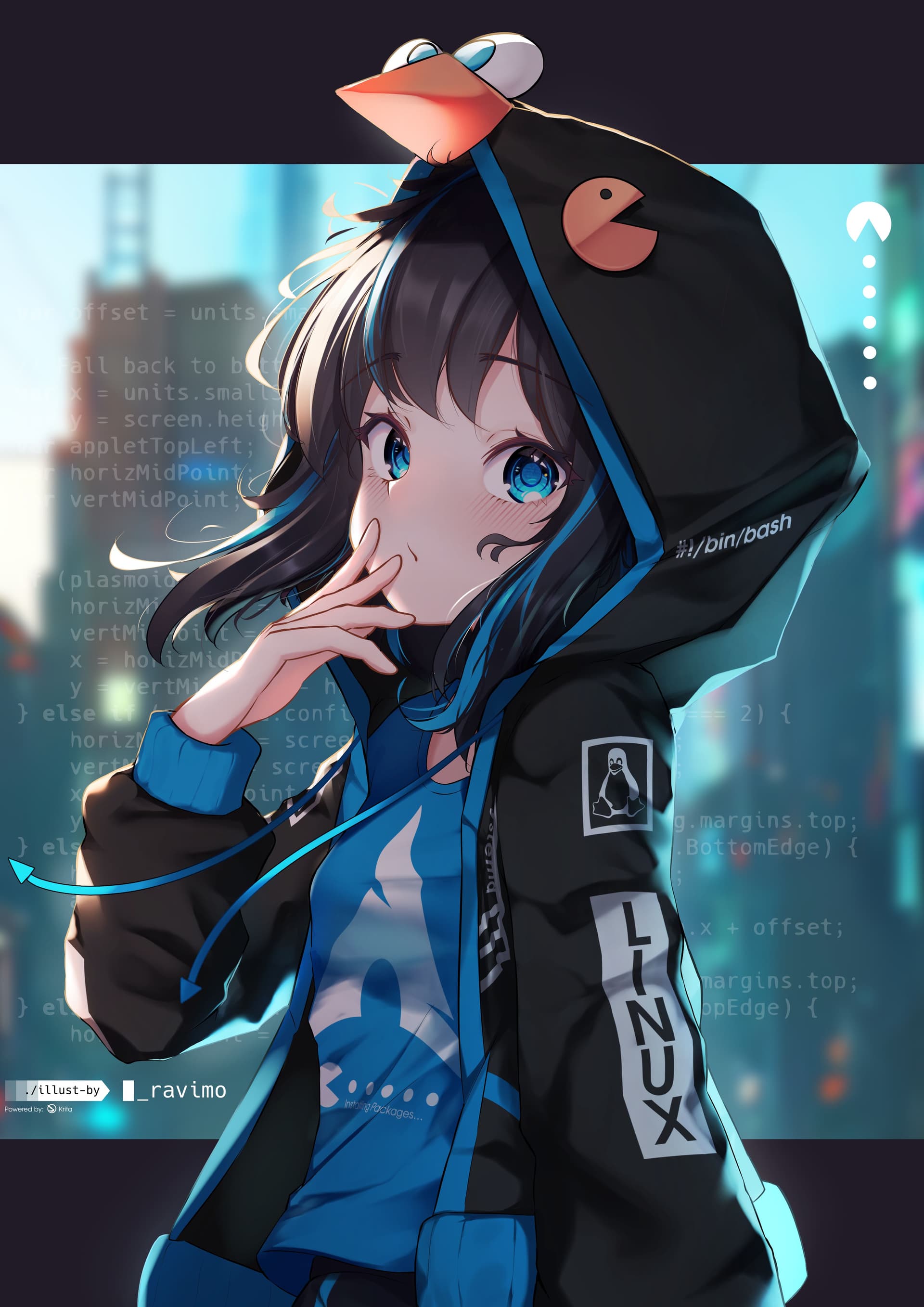 1920x2715 ArchLinux Chan