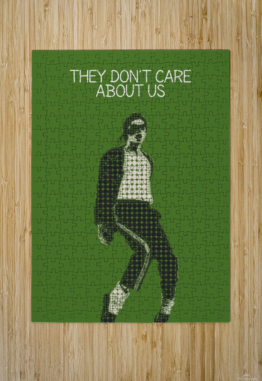 884x1286 They Don't Care About Us Michael Jackson by Gunawan Rb Wall Art