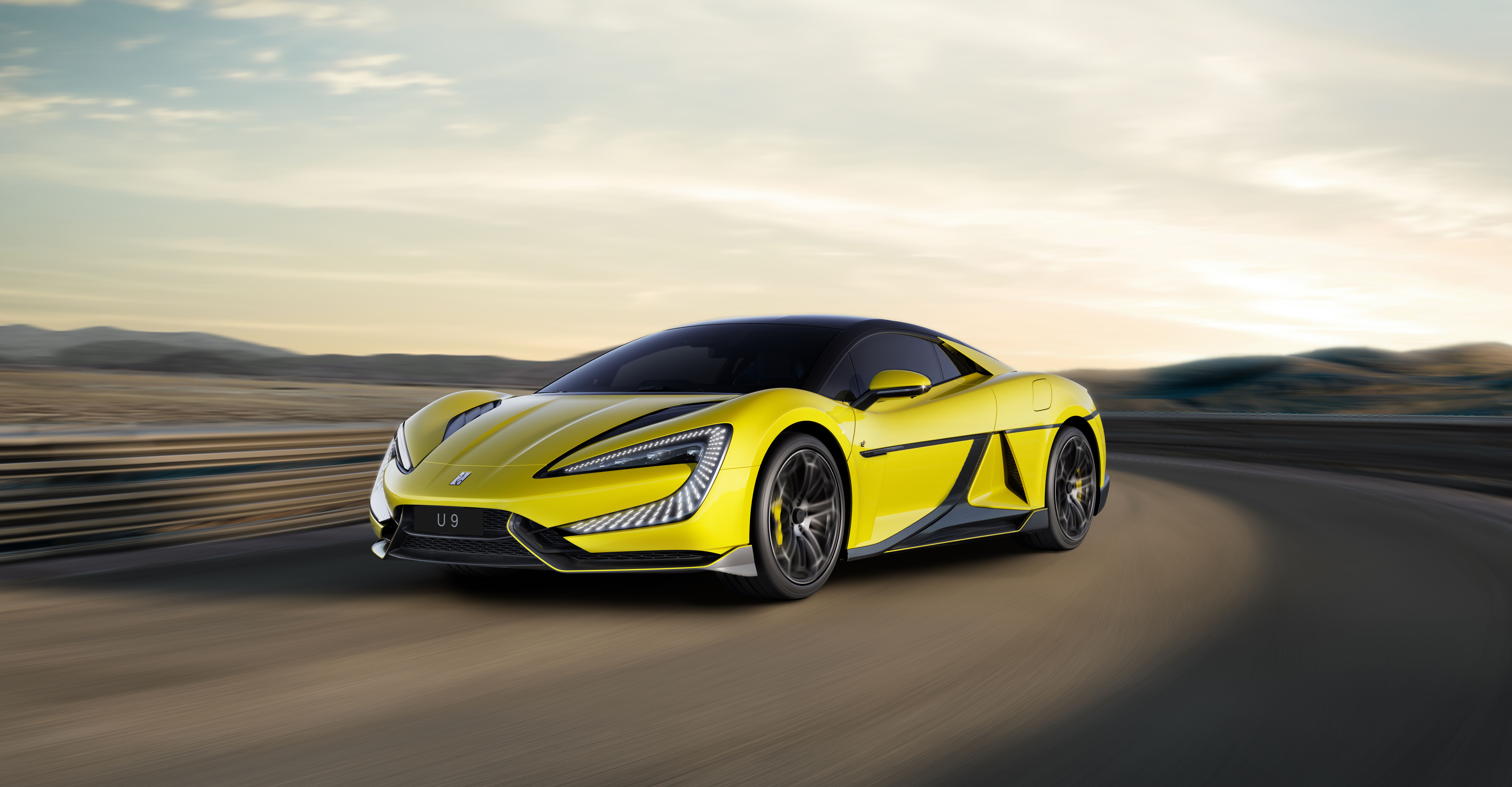 10000x5208 Download Vehicle Yangwang U9 HD Wallpaperx2000