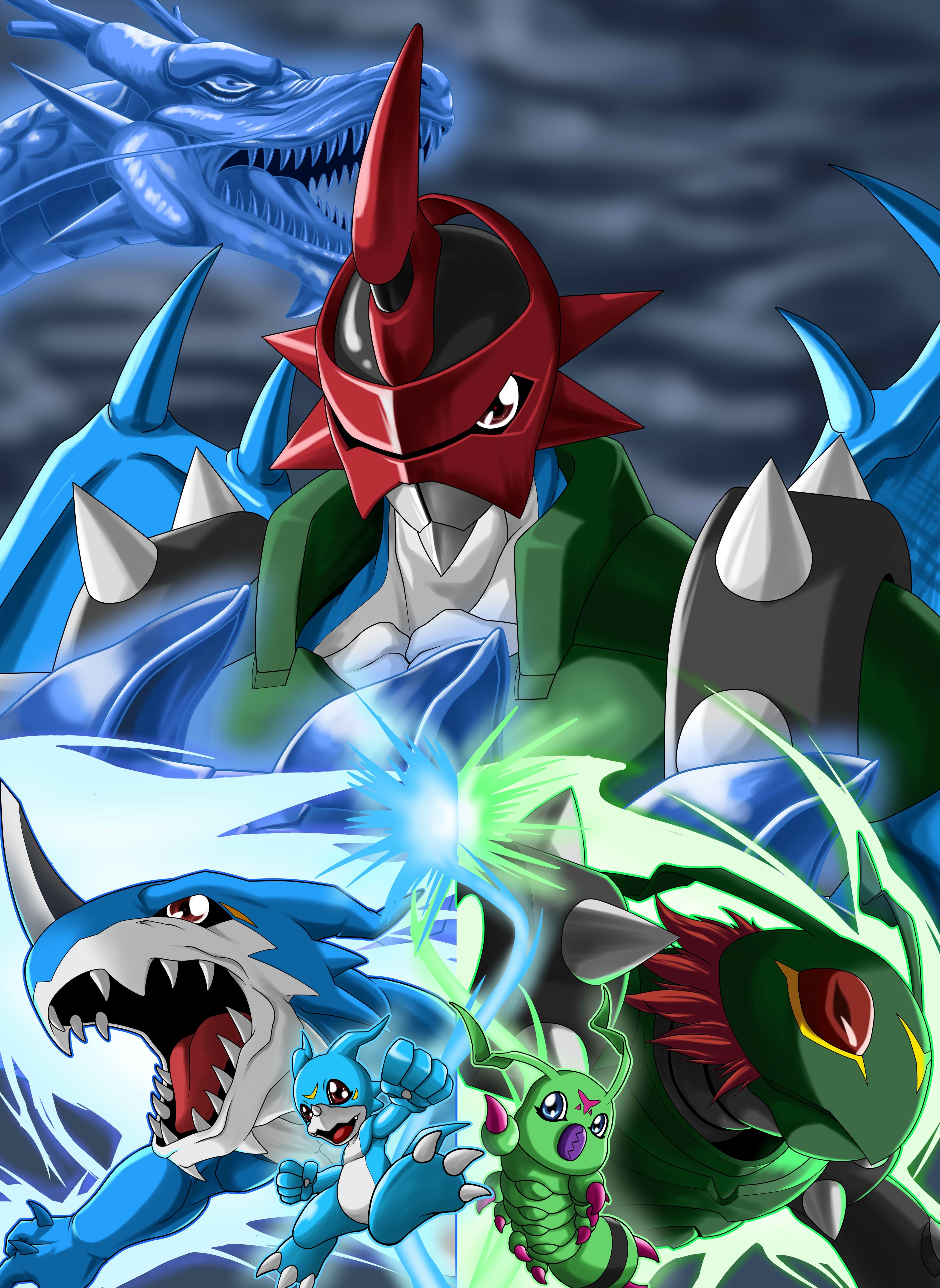 4088x5600 Wormmon Adventure Anime Image Board