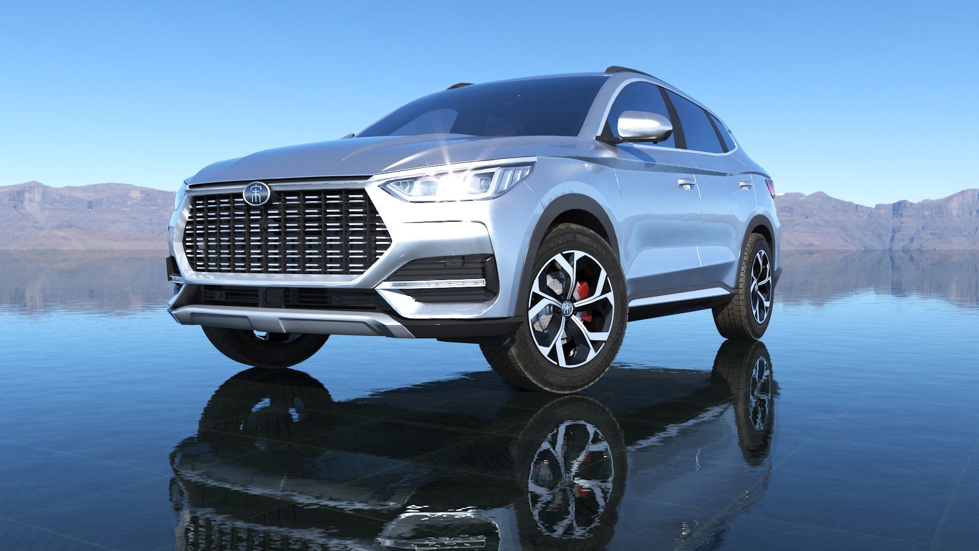 1920x1080 3D Model BYD SONG PLUS