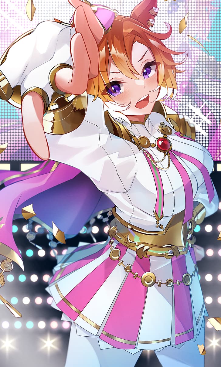 728x1209 HD wallpaper: anime, anime girls, Uma Musume Pretty Derby, TM Opera O (Uma Musume)