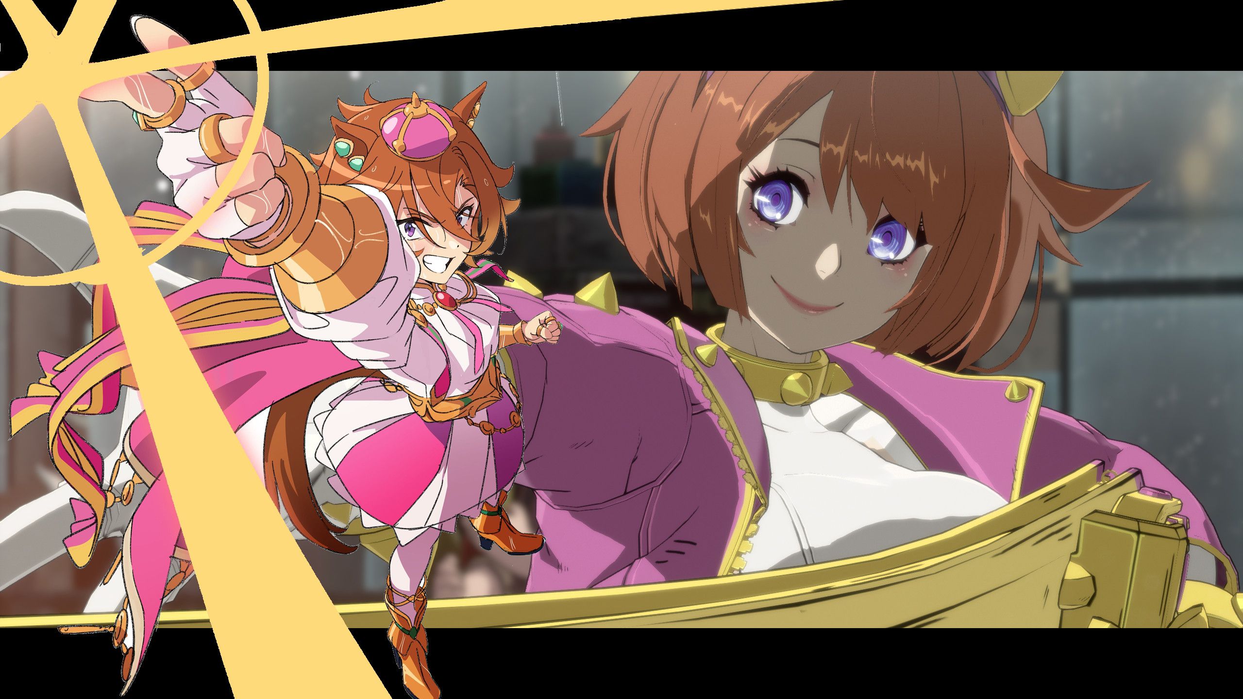 2560x1440 T.M Opera O themed Elphelt Mod for GUILTY GEAR -STRIVE