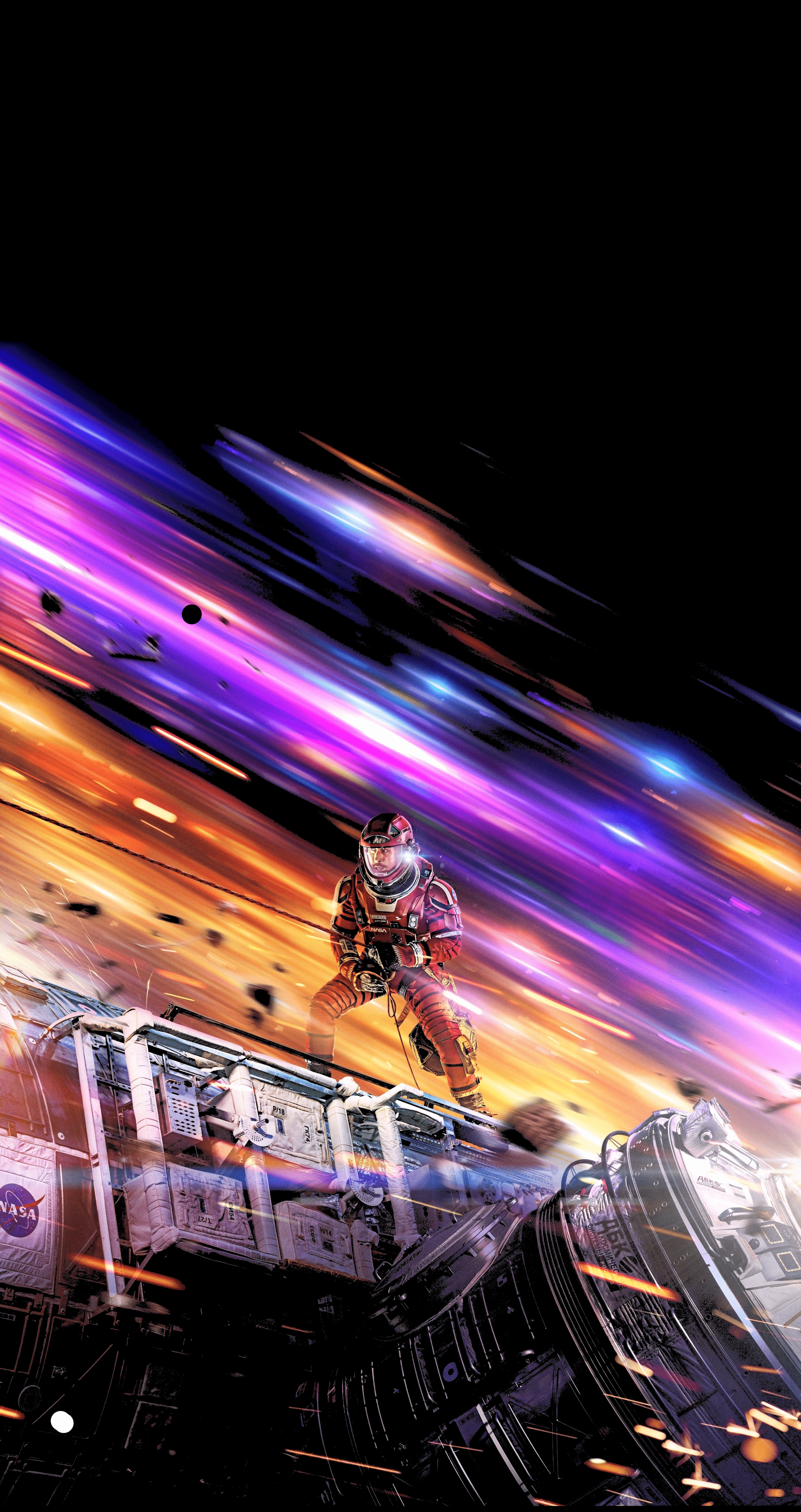 2782x5255 high res Amoled phone background based on the movie's posters